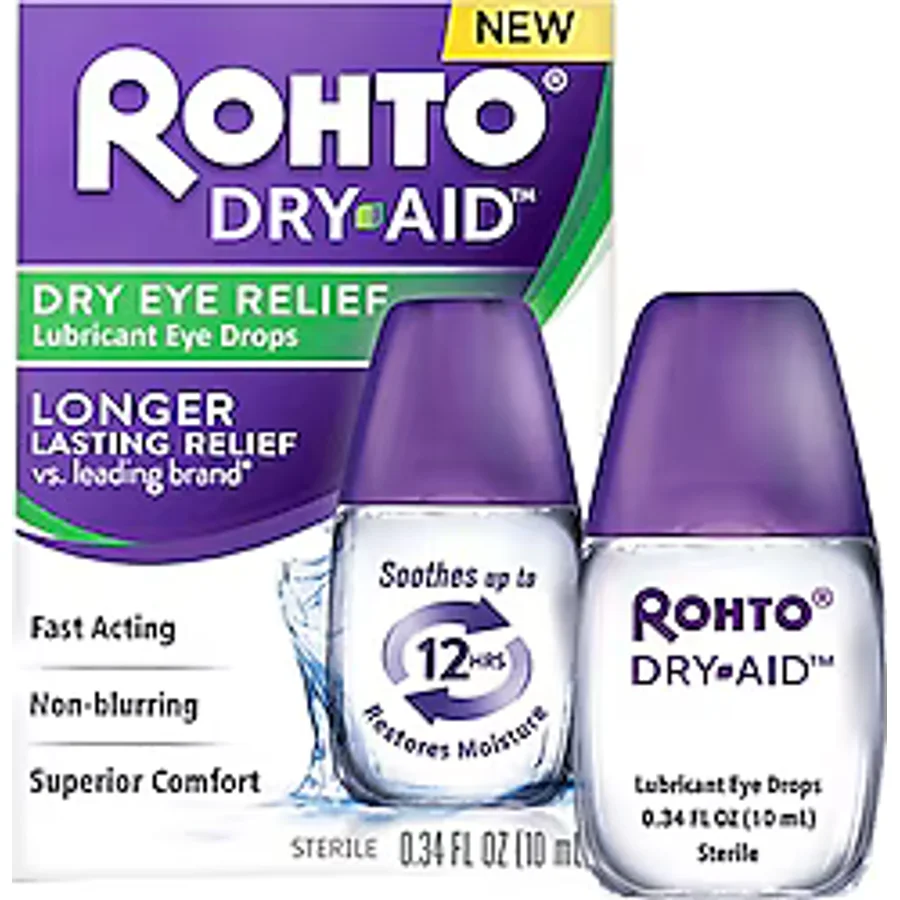 Rohto Dry-Aid Eye Drops Kayganlaştırıcı Göz Damlası 10 ml