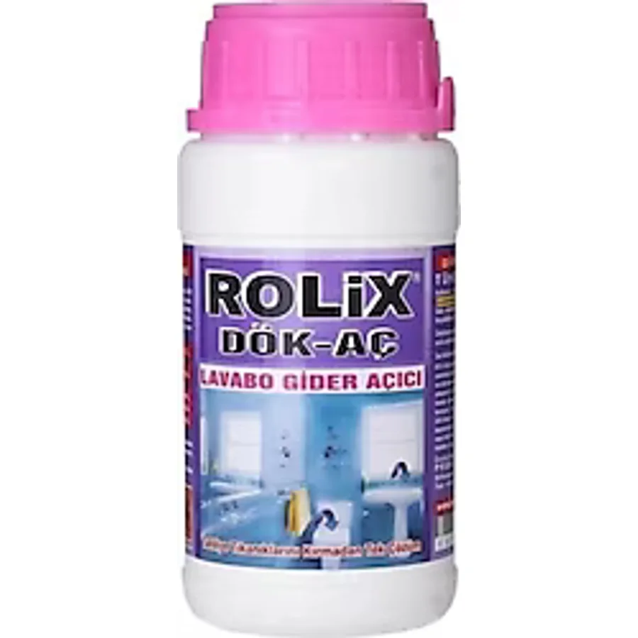 Rolix Dök Aç Banyo Lavabo Wc Açıcı 1 kg