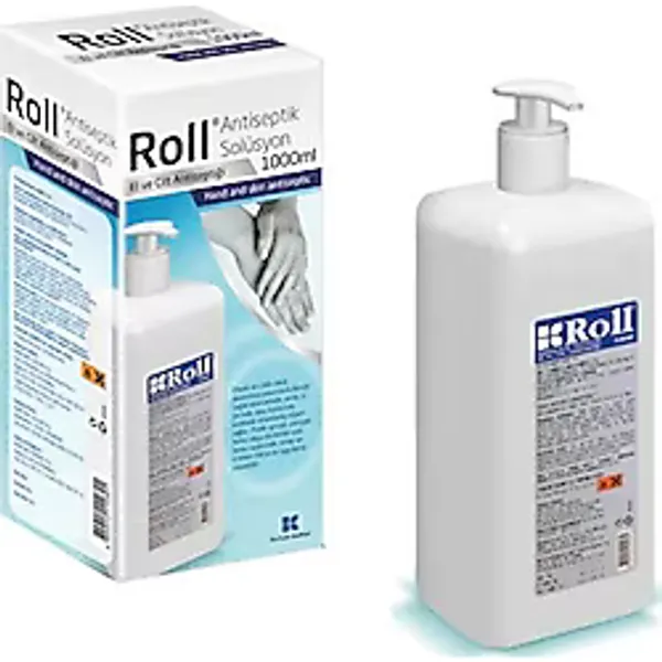ROLL ANTİSEPTİK SOLÜSYON DEZENFEKTAN 1000 ML = 1 LT