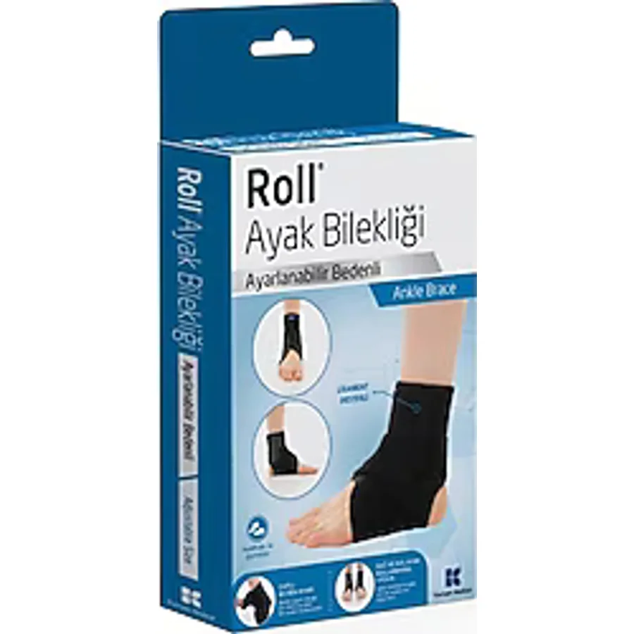 Roll Ayarlabilir Bedenli Ayak Bilekliği