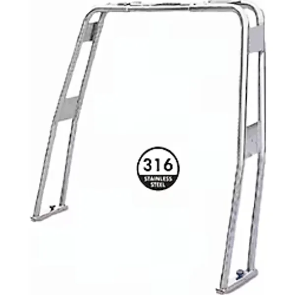 Roll Bar Krom 316 Kalite Yük:130 Cm Ayarlabilir En:170-205 Cm Tekne Yat