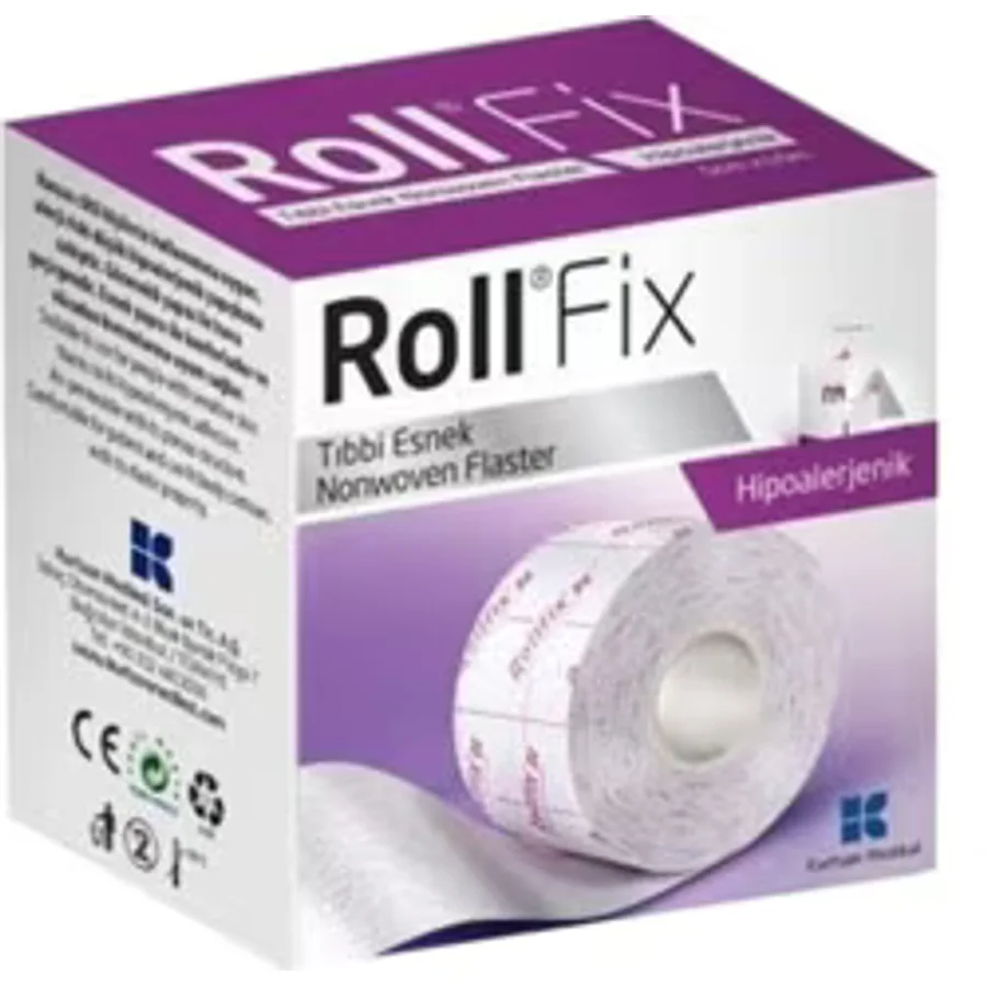 Roll Fix Esnek Hipoalerjenik 5cm x 10m Tıbbi Flaster