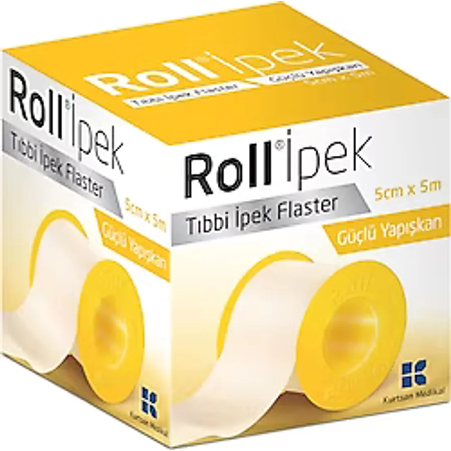 Roll İpek 5cm x 5m Tıbbi Flaster