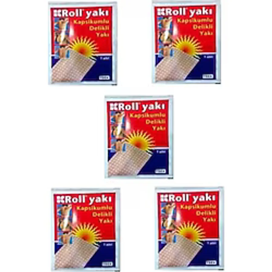 Roll Kapsikumlu Delikli Yakı Bandı, 5 Adet 8699592820015-x5