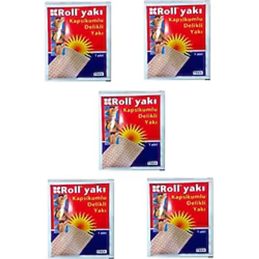 Roll Kapsikumlu Delikli Yakı Bandı - 5 Adet - Skt:05/2028
