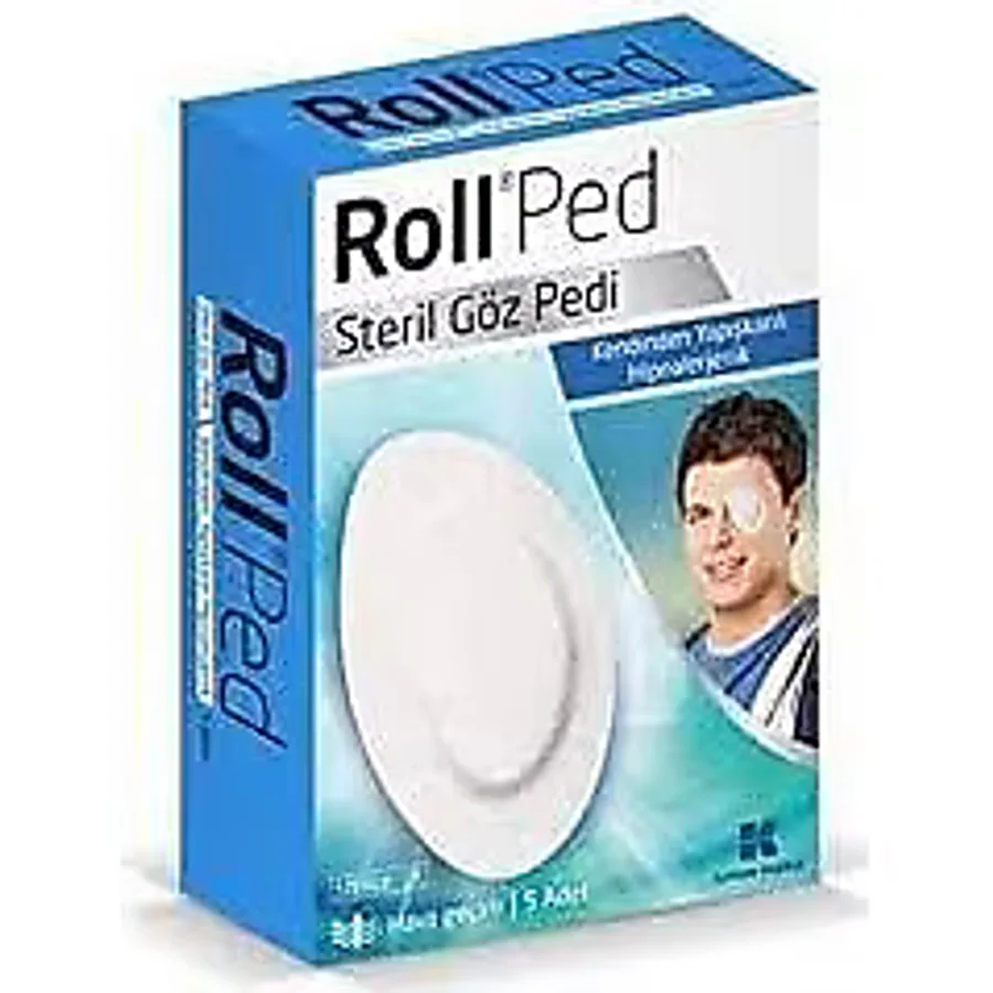 Roll Ped Steril 5'li Göz Pedi