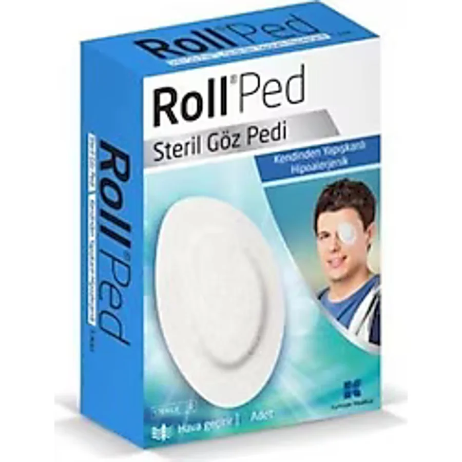 Roll Ped Steril 50'li Göz Pedi