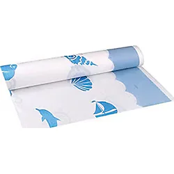 Roll-Up Deniz Desenli Kullan At Masa Örtüsü 100x150 Cm Paket:16 Yaprak