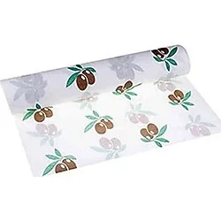 Roll-Up Laminelli Desenli Tek Kullanımlık Kağıt Masa Örtüsü - 100x150 Cm. - 16 Yaprak/Rulo