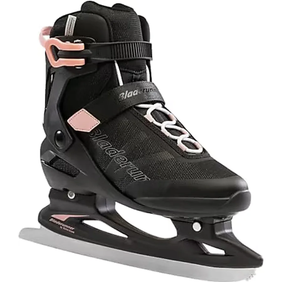 Rollerblade Bladerunner Ice Igniter Kadın Siyah ve Pembe Altın Buz Pateni