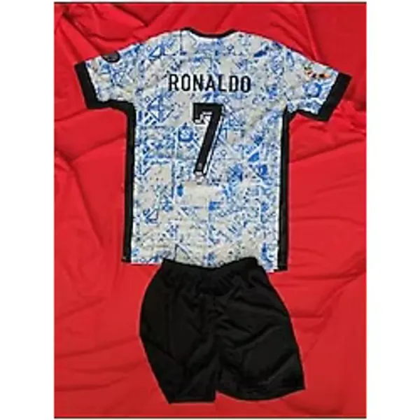 Ronaldo Forma Seti - Ronaldo Çocuk Alt Üst Şort Tişört Forma Takım