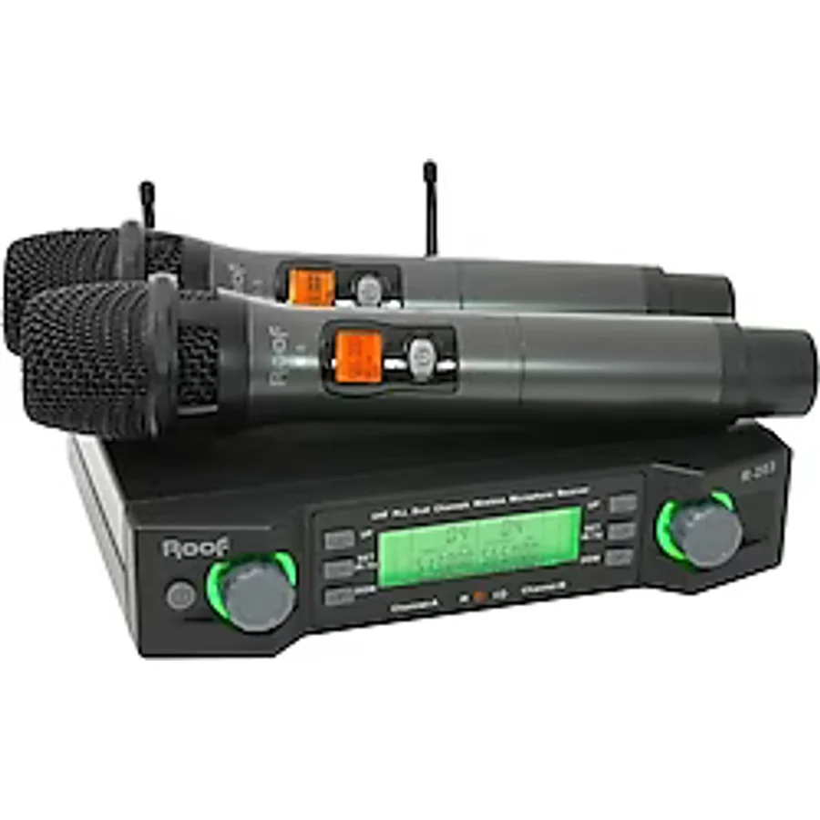 Roof R-203 2'li Kablosuz El Mikrofonu