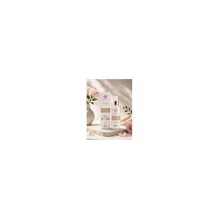 ROSE ESSENCE EXCLUSİVE Tam Yağlı Gül Suyu 200 ml Doğal Gül Suyu ve Gül Yağı İçeren Özel Formül Yüz Toniği ve Cilt Bakımı