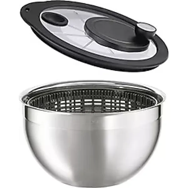 Rösle Cam Kapaklı 24 cm Salata Kurutucu