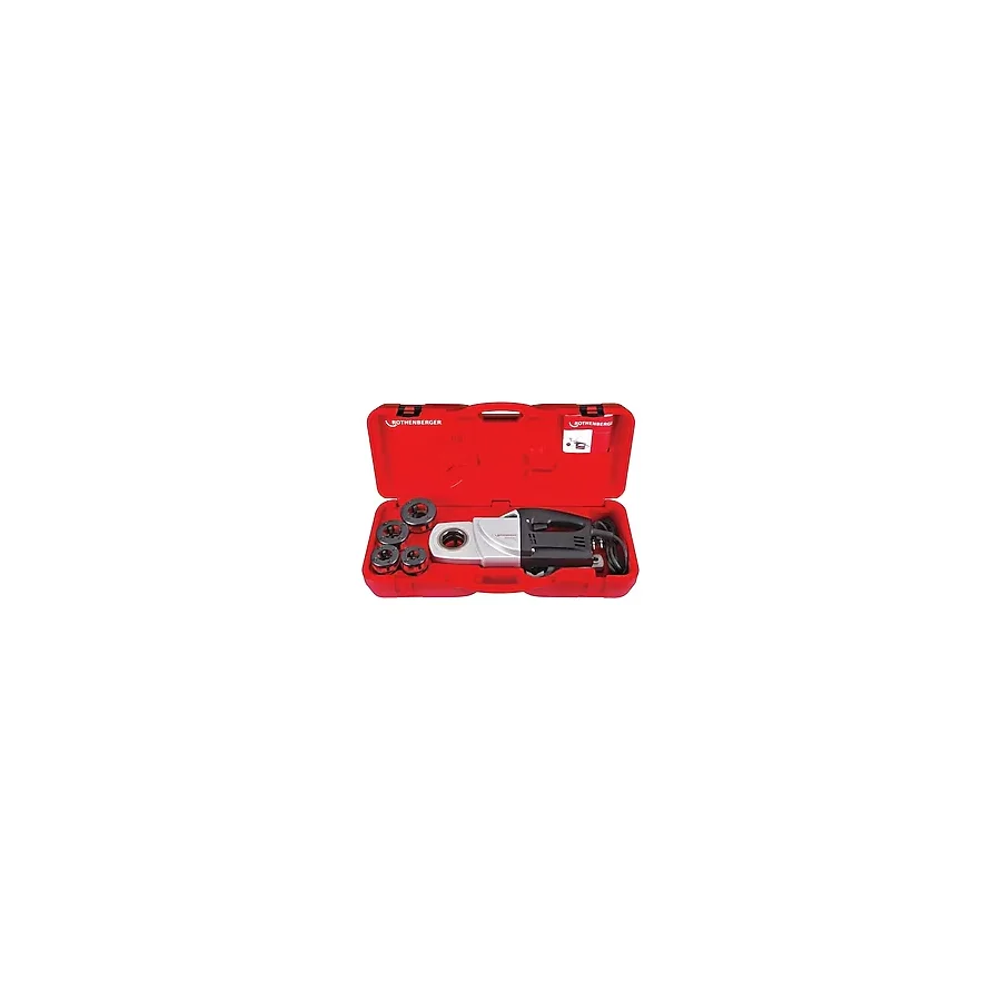 Rothenberger Supertronic 1250 Elektrikli El Tipi Pafta Makinası 1''-1.1/4'' Boru Diş Açma Makinesi