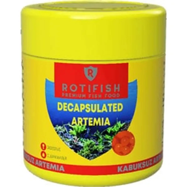 Rotifish Kabuksuz Decapsulated Artemia 15 gr Yavru Balık Yemi