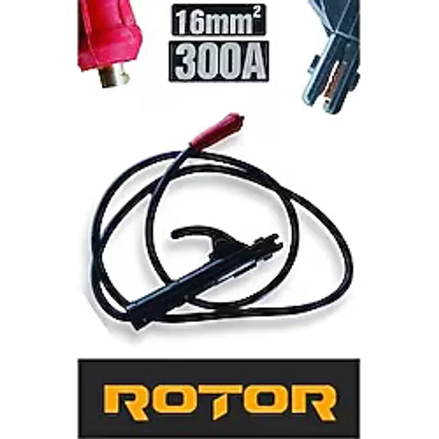 ROTOR Kablolu Kaynak Pensesi (elektrot Tutucu) Kablo Takımı 16 Mm2, 300a, 190 Cm