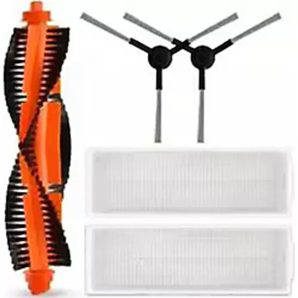 RotRever Xiaomi Mi Robot Vacuum Mop Pro (Model NO:STYTJO2YM Dikkat)Vacuum Mop P Robot Süpürge Yedek Parça Seti - 5 Parça Set