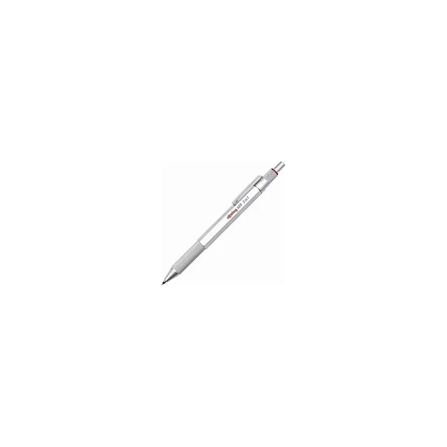 Rotring 600 3 in 1 Multipen Krom Fonksiyonlu Kalem