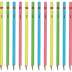Rotring Neon Renklerde Kurşun Kalem 12'Li Paket