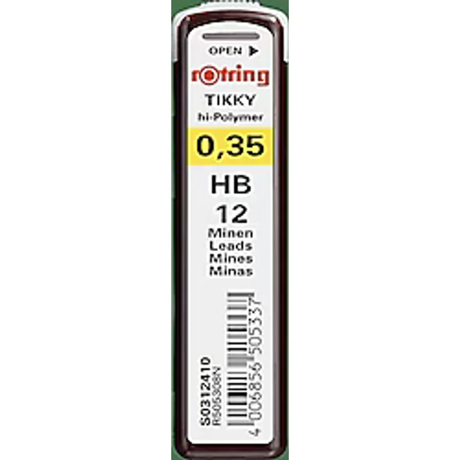 Rotring Tikky Hi-Polymer 0.35 mm HB Kalem Ucu