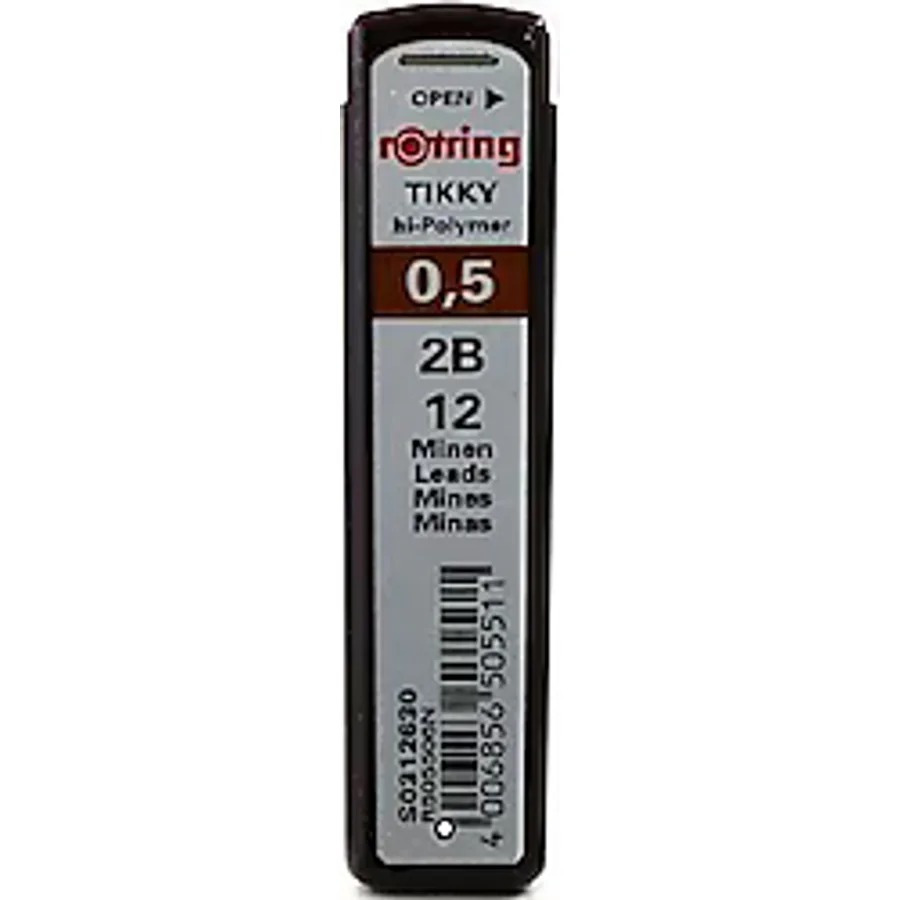 Rotring Tikky Hi-Polymer 0.5 mm 2B Kalem Ucu