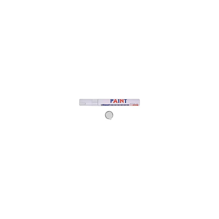 Rötuş Ve Derz Boyama Kalemi Beyaz 6'lı Paket