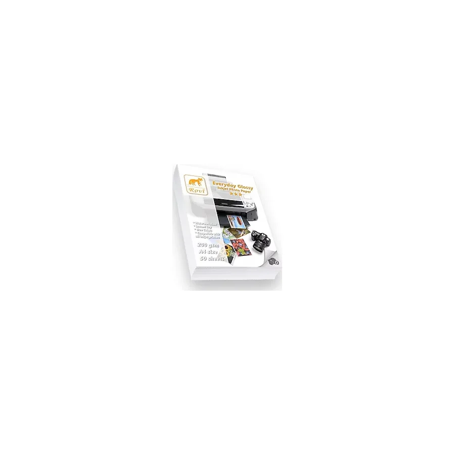 Rovi Everyday Parlak A4 200 gsm 50 Yaprak Fotoğraf Kağıdı