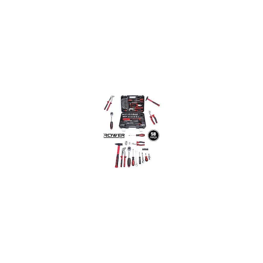 Rowermax 58 Parça Lokma Anahtar Takımı 1- 4 ve 1- 2 El Aletleri Seti