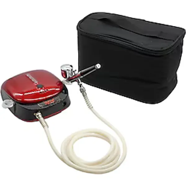 Rox 0066 Akülü Airbrush Kompresör Mini Boya Tabancası Seti
