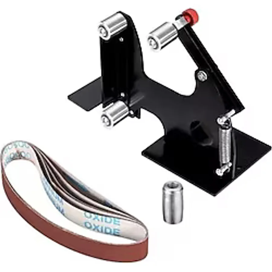 Rox Wood 0029 Taşlama Motoru Takılan Şerit Bant Zımpara Sehpası
