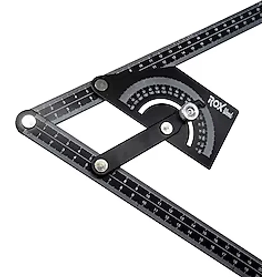 Rox Wood 0102 Çok Fonksiyonlu 23 cm x 50 cm Gönye