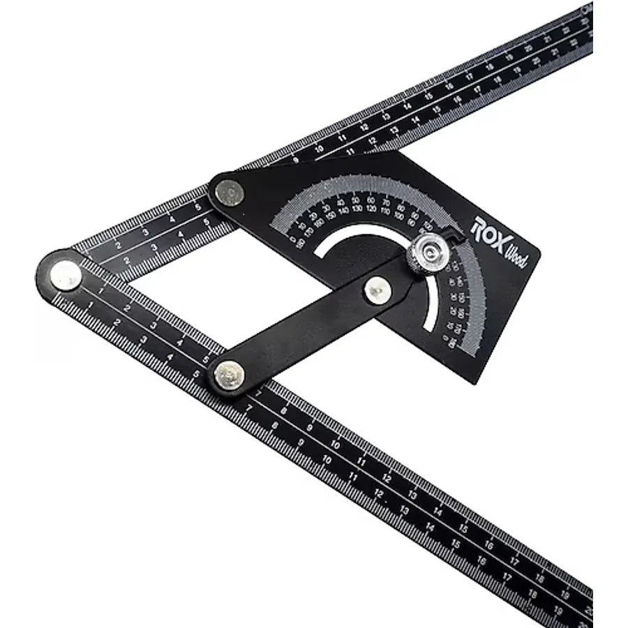 Rox Wood 0102 Çok Fonksiyonlu 23 cm x 50 cm Gönye