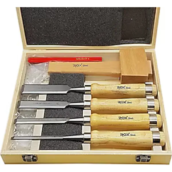 Rox Wood 15399056 9 Parça Ahşap Iskarpela Seti
