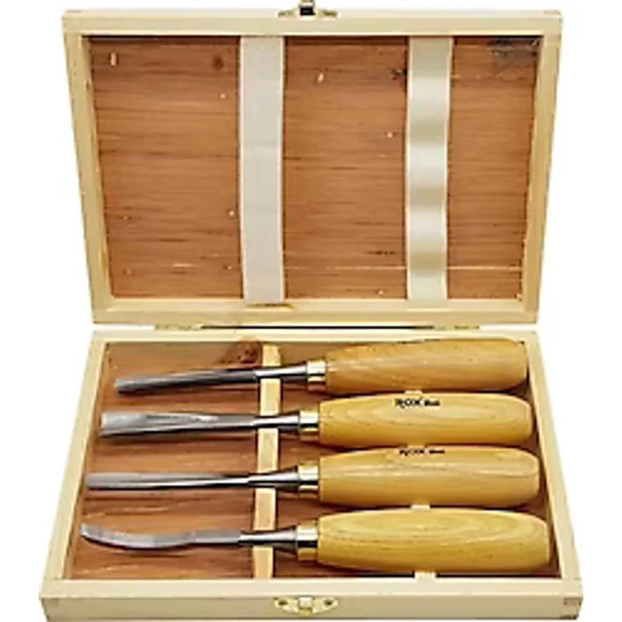 Rox Wood 15399076 4 Parça Ahşap Oyma Seti