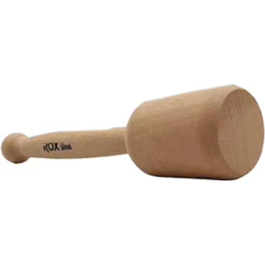 Rox Wood 23 x 5.5 cm Dikey Silindir Ahşap Tokmak