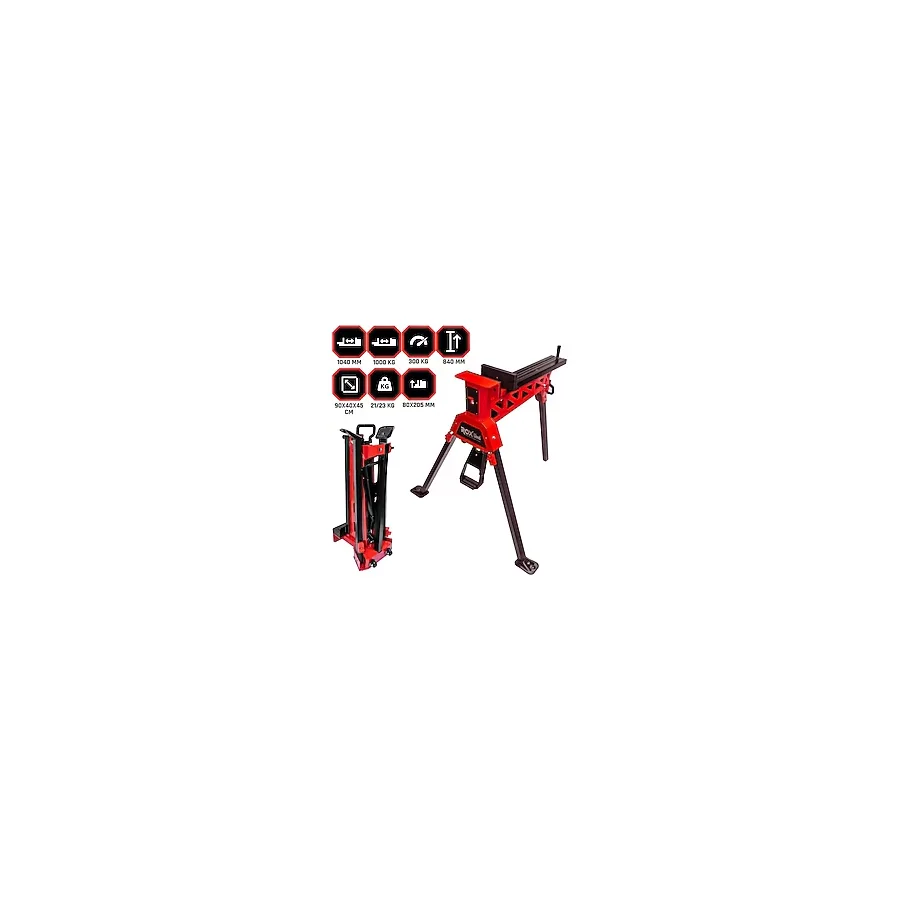 ROX Wood Çok Amaçlı Katlanır Portatif Çalışma Tezgahı (153ROX0194)