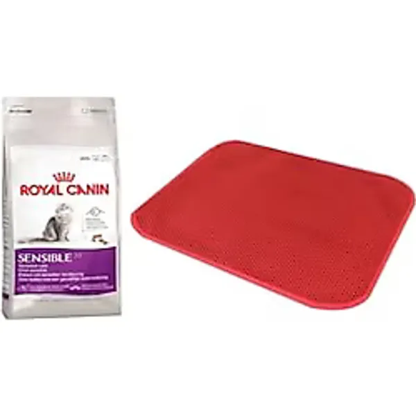 Royal Canin Yetişkin Sensible 33 Kedi Maması 2 Kg + Elekli Kedi Tuvalet Paspası (Original)
