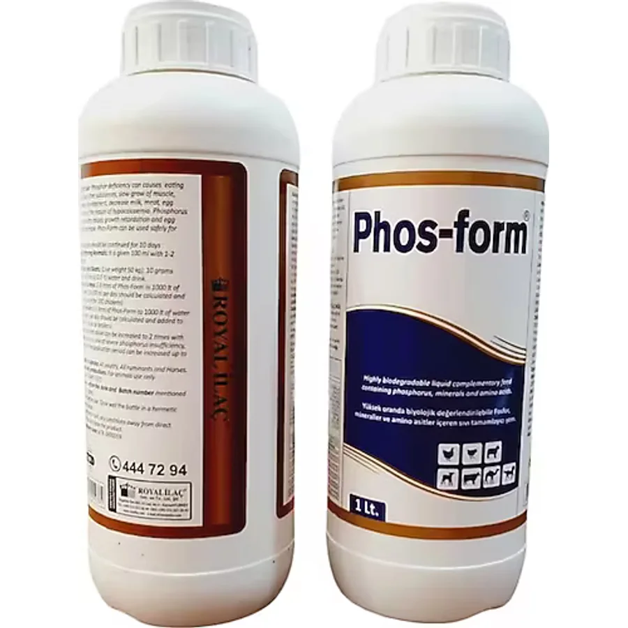 Royal İlaç Phos-Form 1 Lt. Fosfor Ve Mineral Desteği