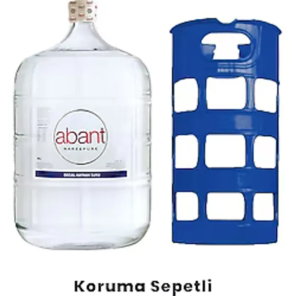 Royal Stil Cam Damacana 19 Lt. Koruma Sepetli Mavi
