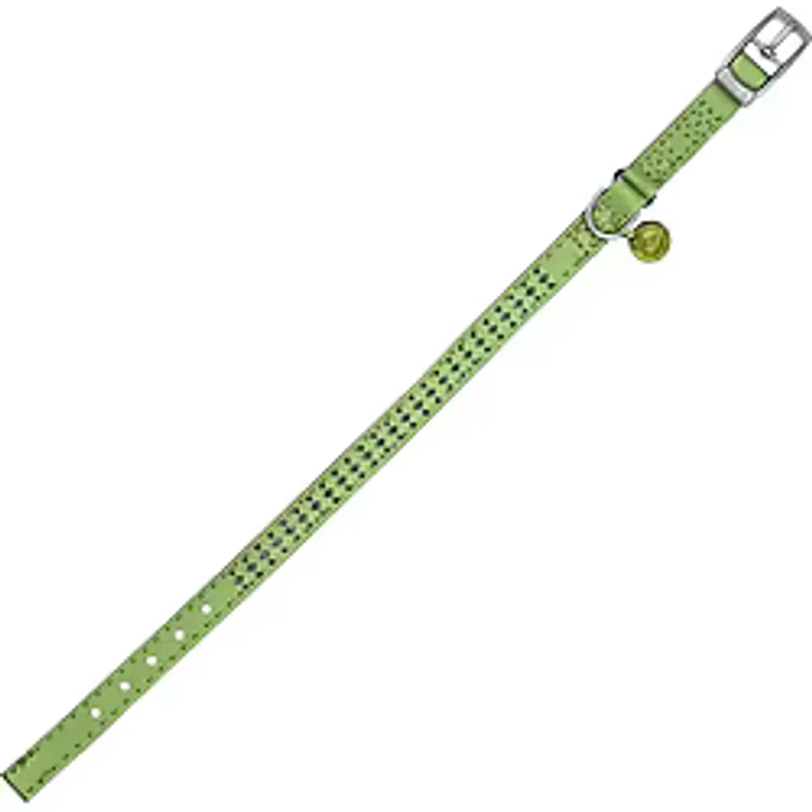 Royalist PC-13 Taşlı Kedi-Köpek Tasması 10mmx30cm Yeşil
