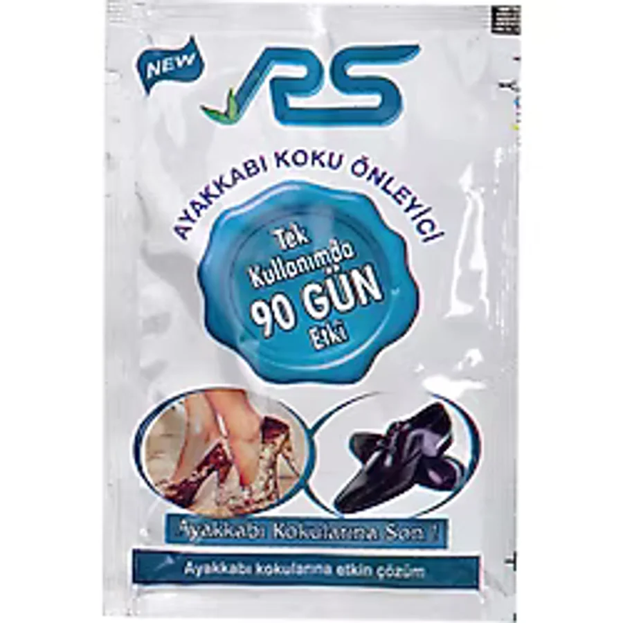 RS Ayak ve Ayakkabı Dolabı Kokusu Önleyici Giderici Toz 10Gr