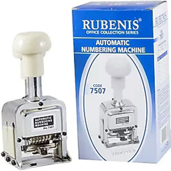 Rubenis 7507 7 Haneli Otomatik Numaratör