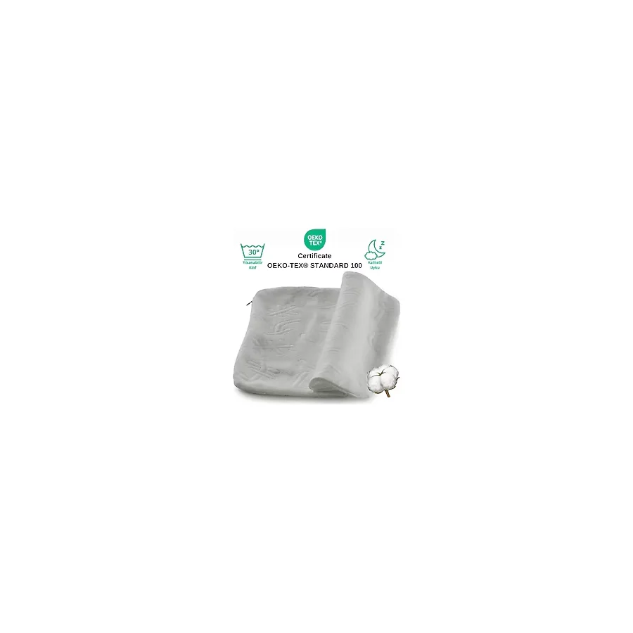 Rudu Japon Desenli Sertifikalı Visco Visko Yastık Kılıfı 60x40x15cm