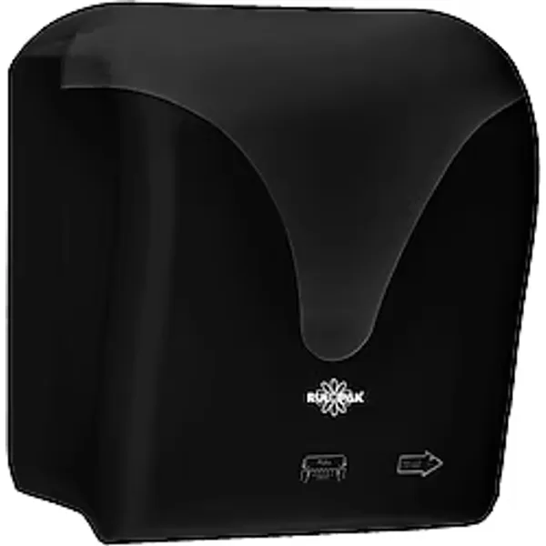 Rulopak Elite Autocut 21 cm Siyah Havlu Dispenseri