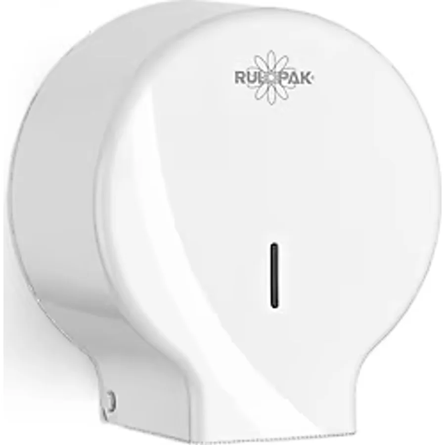 Rulopak Modern Mini Jumbo Beyaz Tuvalet Kağıdı Dispenseri