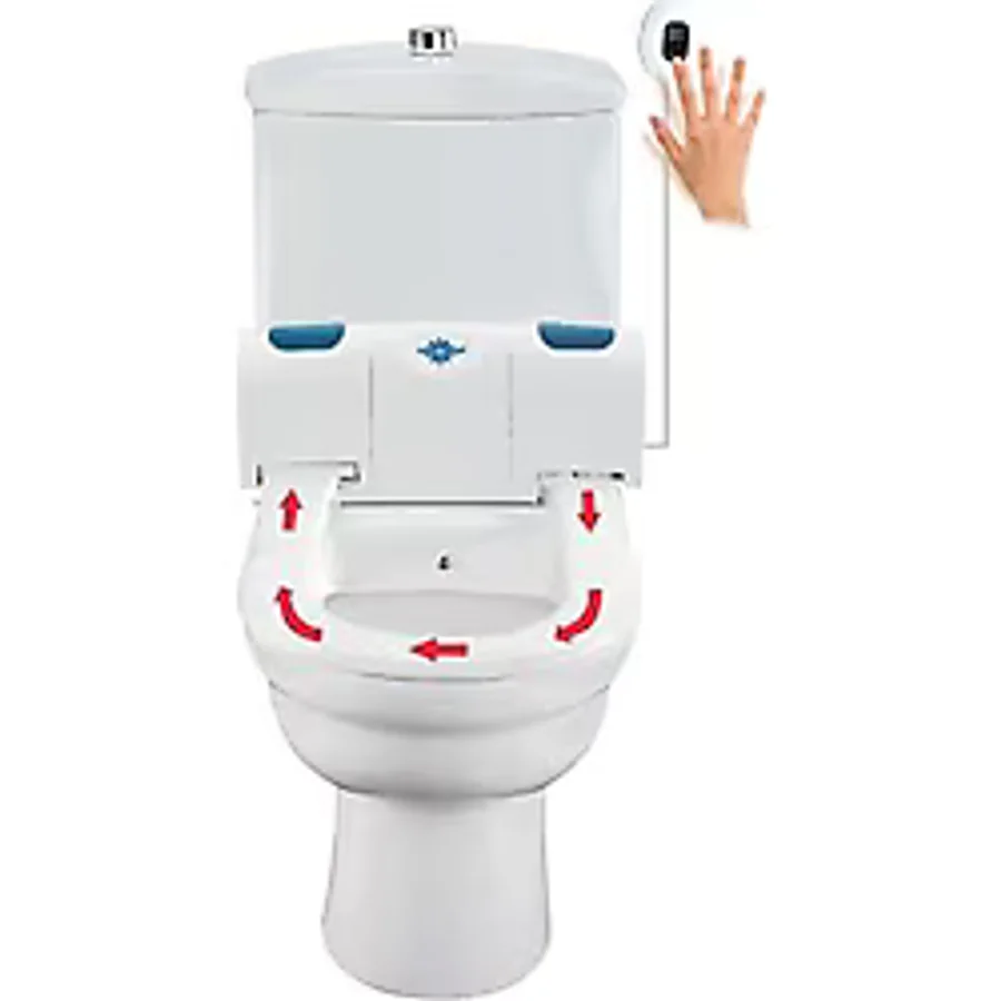 Rulopak R-1314 Sensörlü Hijyenik Klozet Kapağı, Plastik, Beyaz