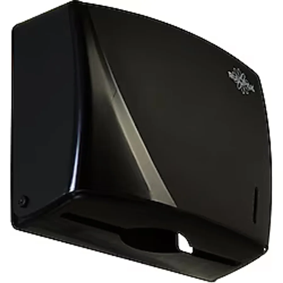Rulopak R-1317S Havlu Dispenseri, Plastik, Siyah