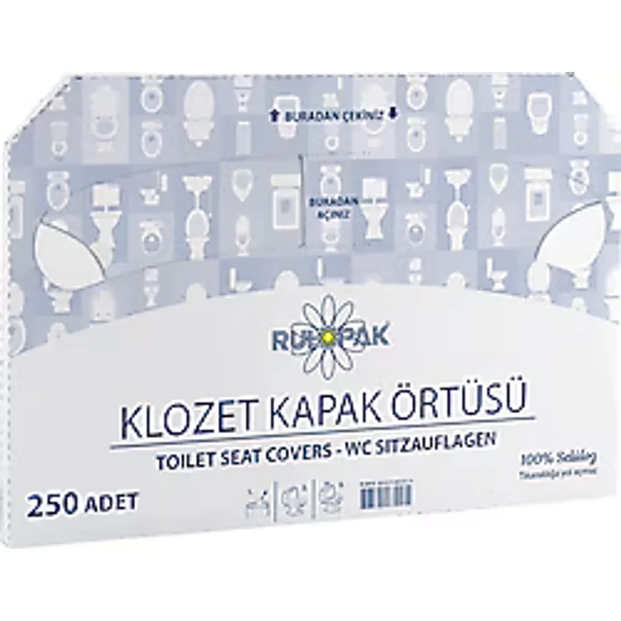 Rulopak R-2613 Klozet Kapağı Örtüsü 250 Yaprak