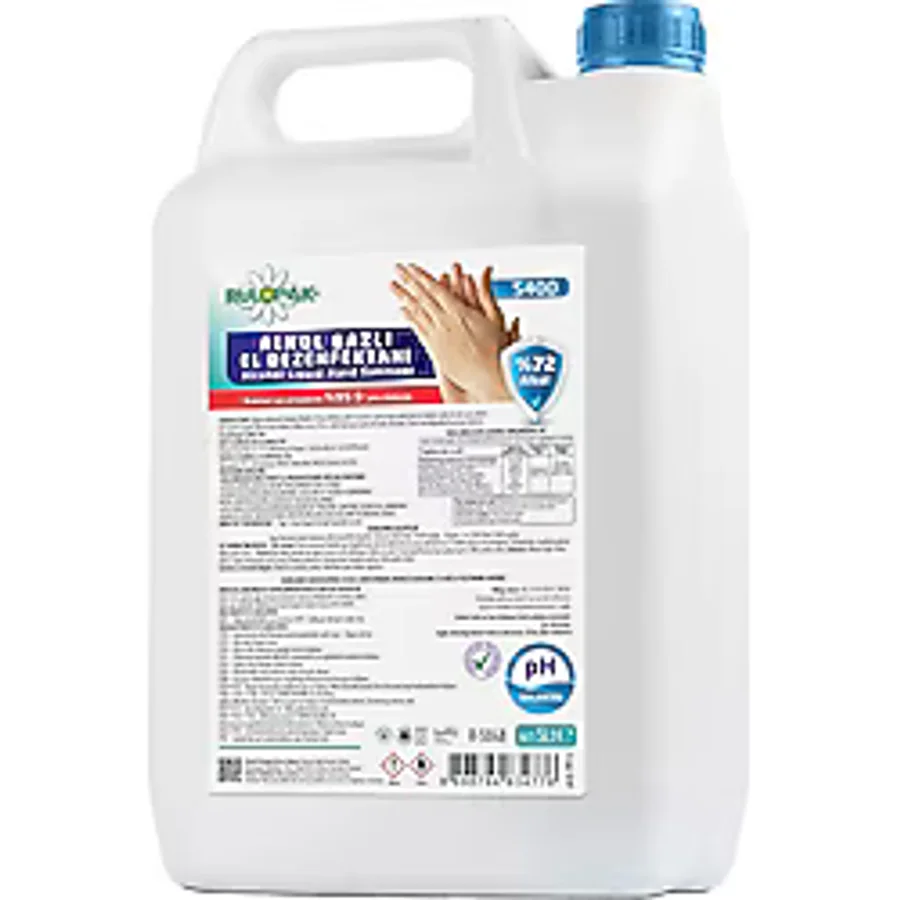 Rulopak S400 Alkol Bazlı El Dezenfektanı 5 KG